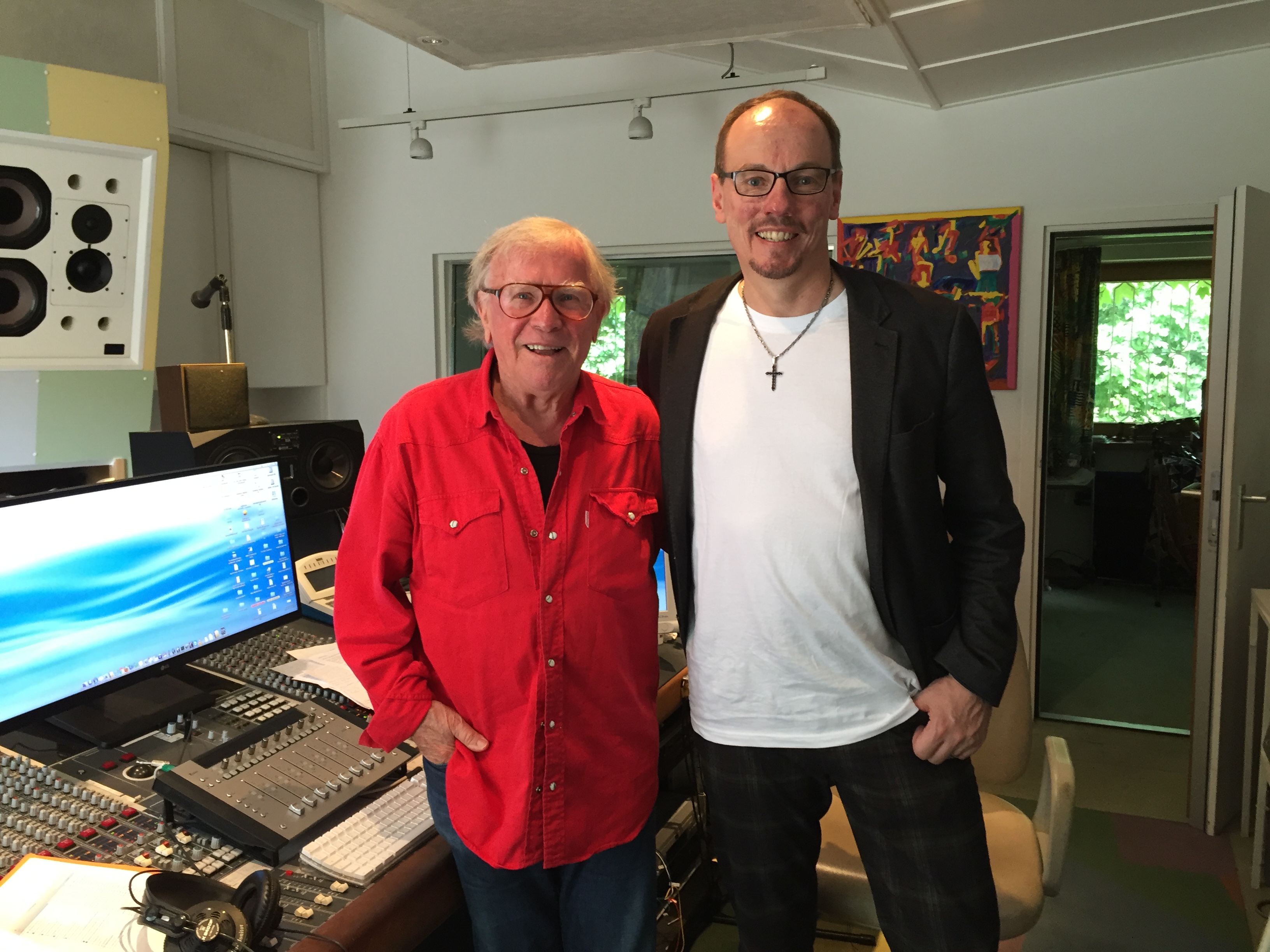 YOUMAN im Studio von Klaus Doldinger († 2025) 